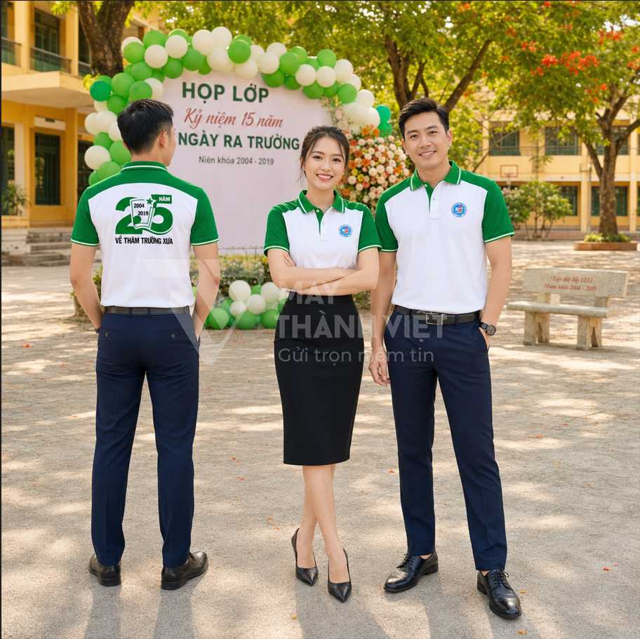 áo đồng phục họp lớp 15 năm ao dong phuc hop lop 15 nam 2