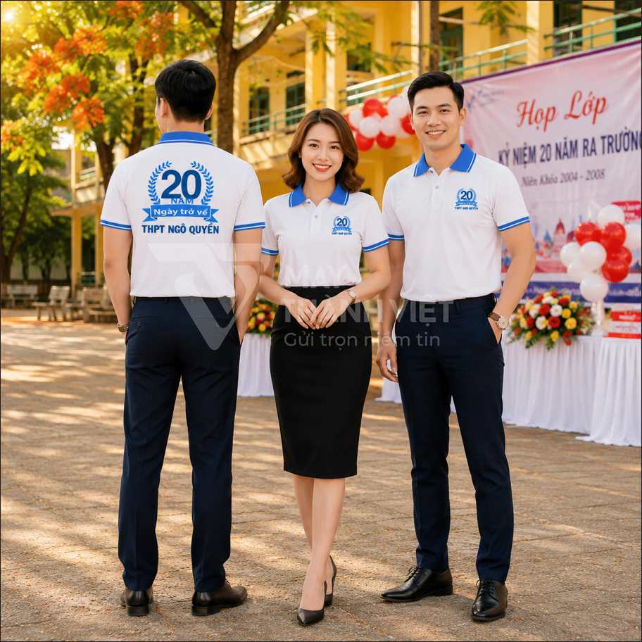 áo đồng phục họp lớp 20 năm ao dong phuc hop lop 20 nam 2
