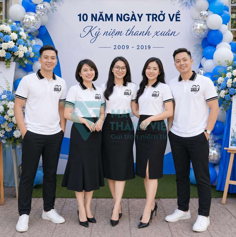 áo đồng phục họp lớp đẹp ao dong phuc hop lop dep