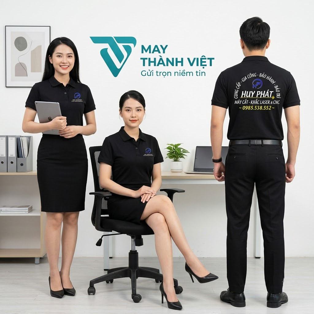 áo đồng phục nhân viên ao dong phuc nhan vien