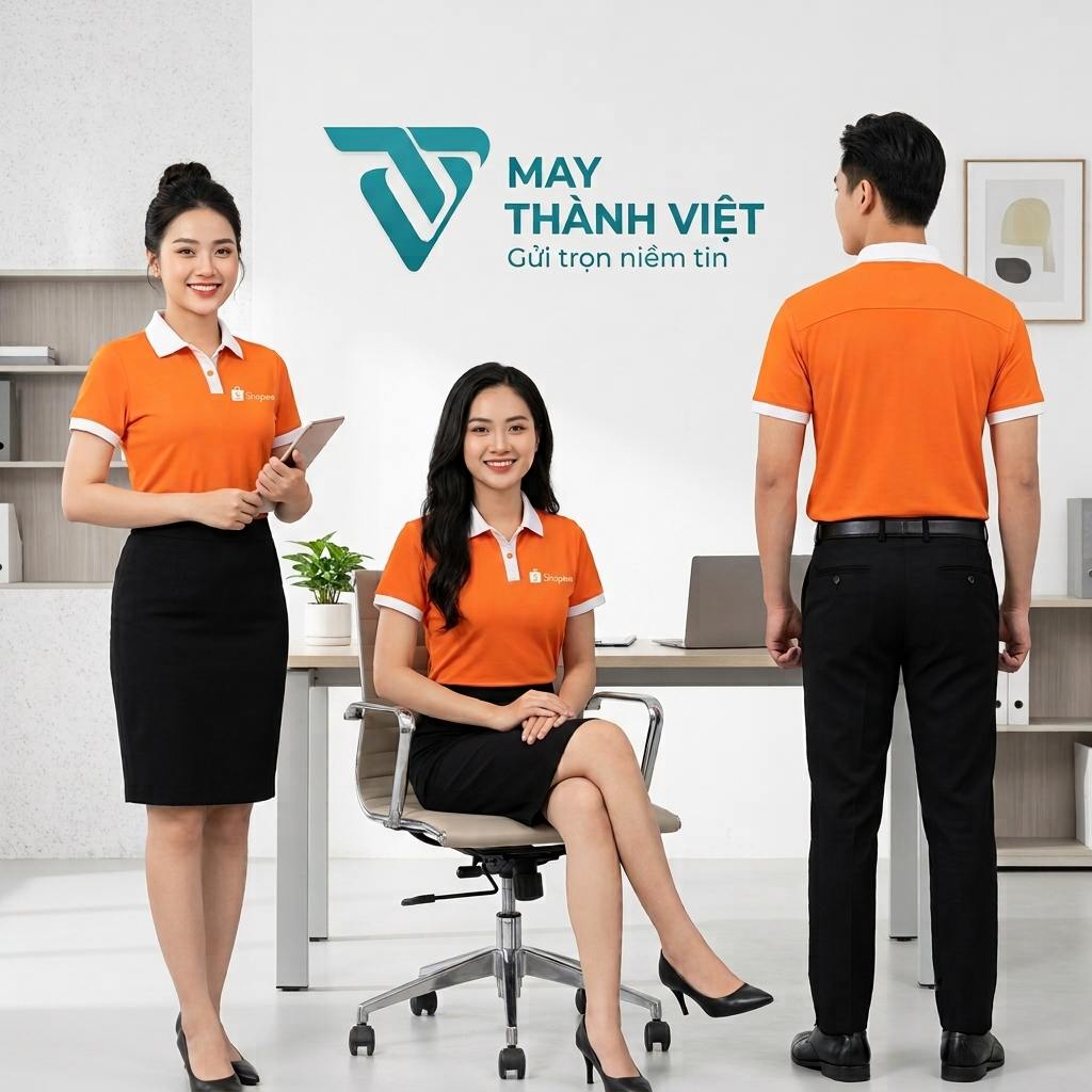 áo phông đồng phục công ty ao phong dong phuc cong ty 1