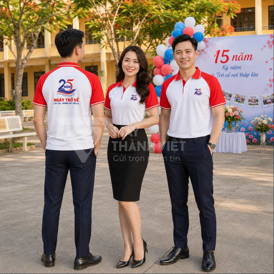áo thun đồng phục họp lớp ao thun dong phuc hop lop 1