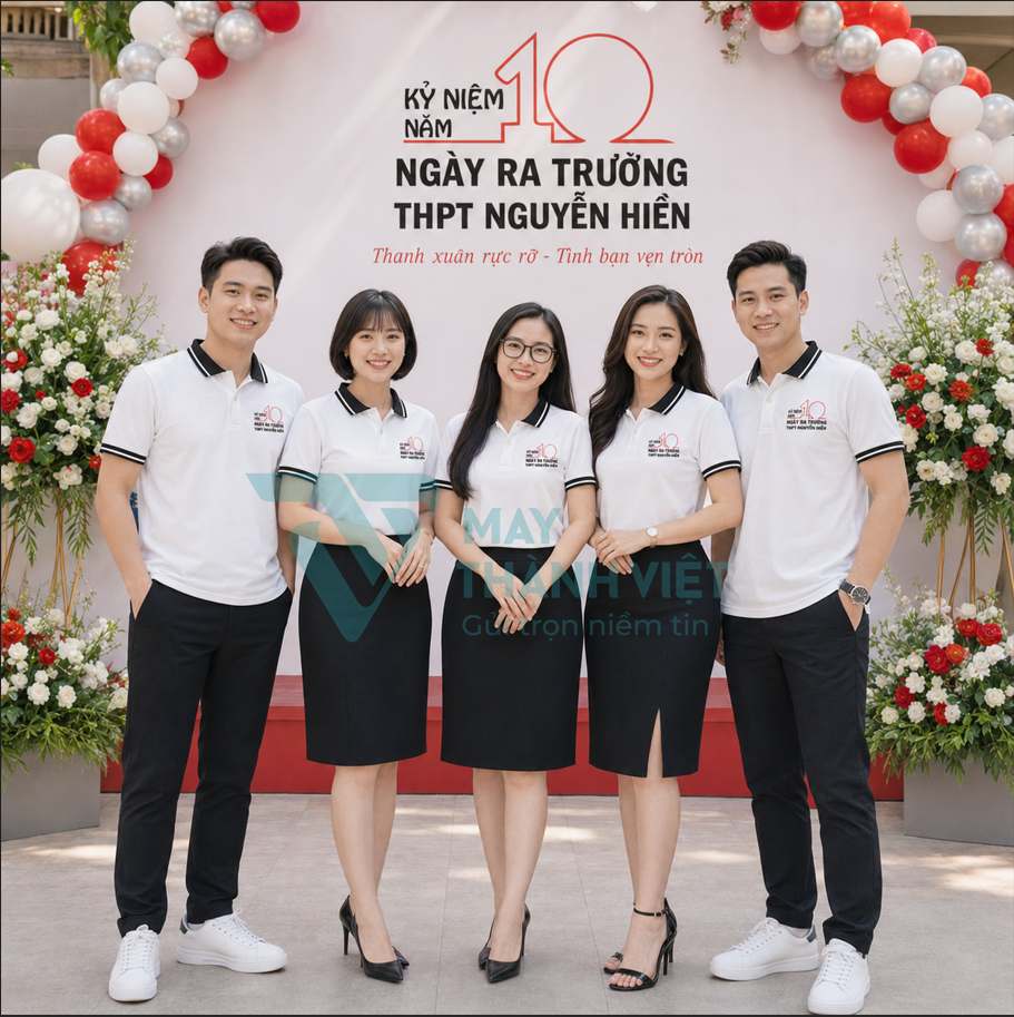 áo thun đồng phục họp lớp ao thun dong phuc hop lop