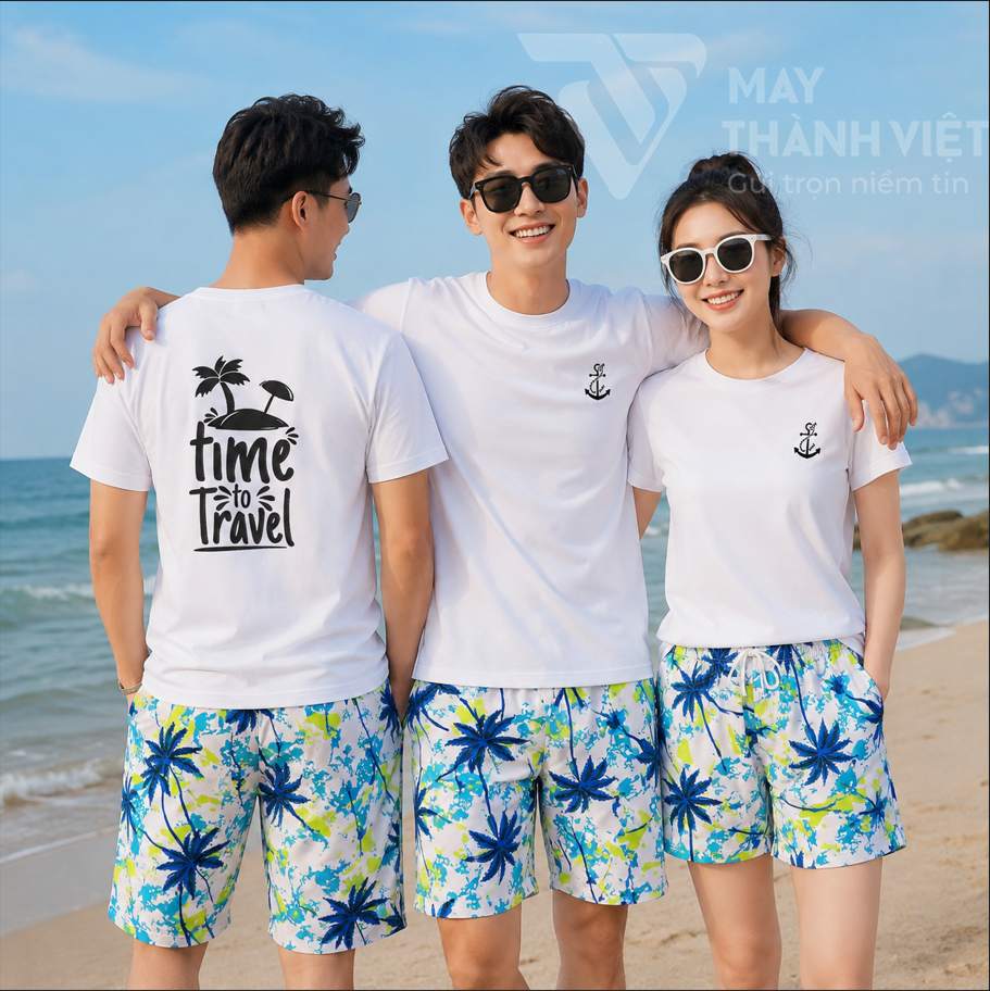 áo thun nhóm đi biển ao thun nhom di bien
