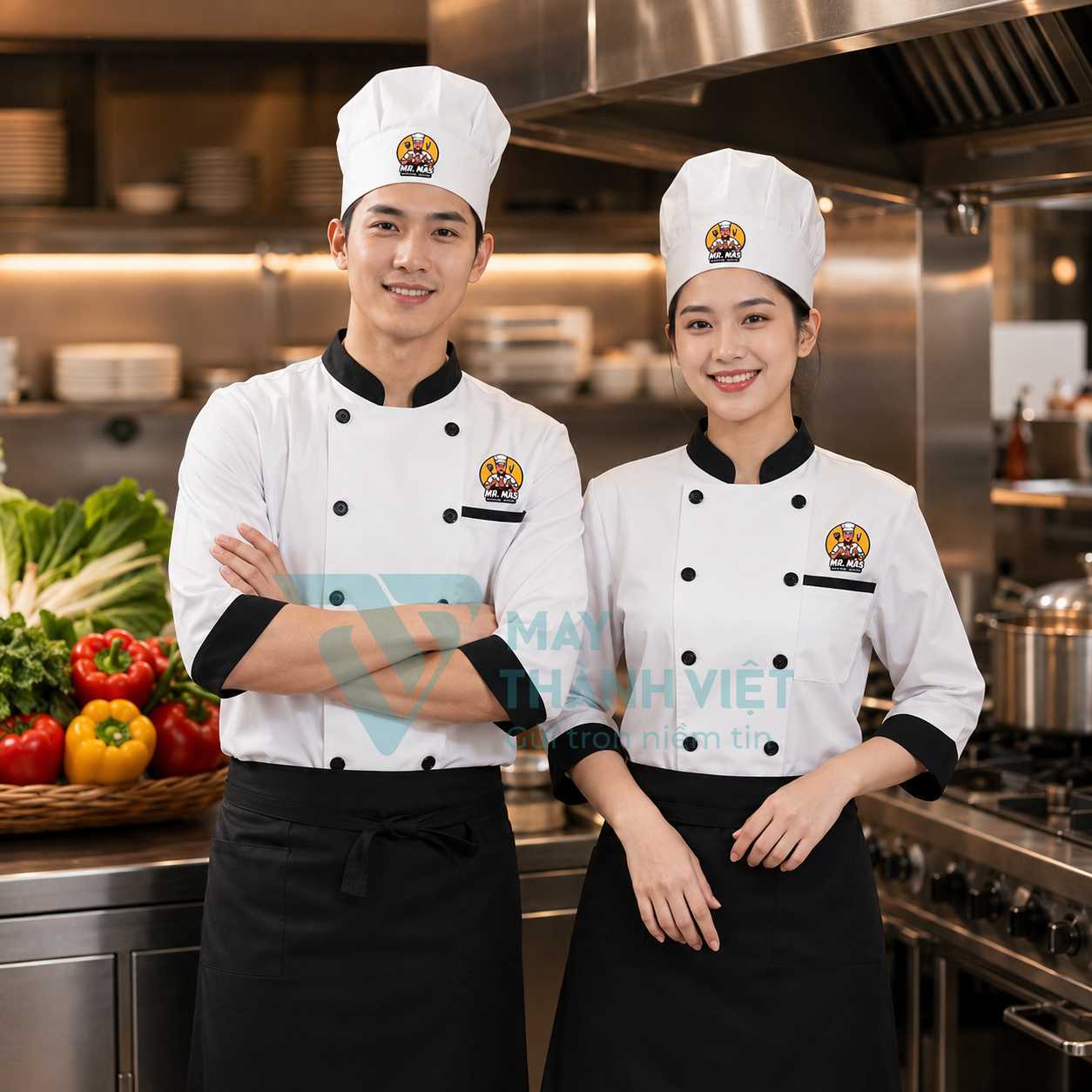 bán đồng phục bếp (2) ban dong phuc bep 2