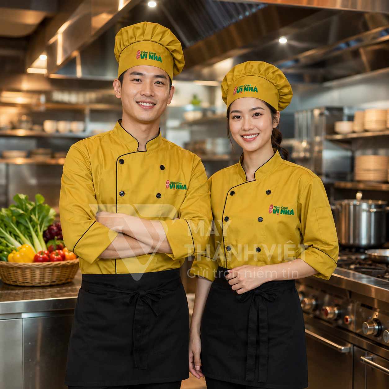 đồng phục áo bếp (2) dong phuc ao bep 2