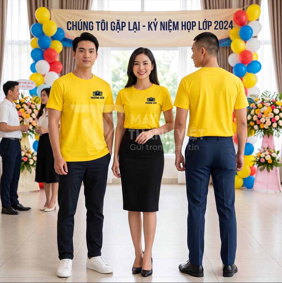 đồng phục họp lớp 30 năm dong phuc hop lop 30 nam