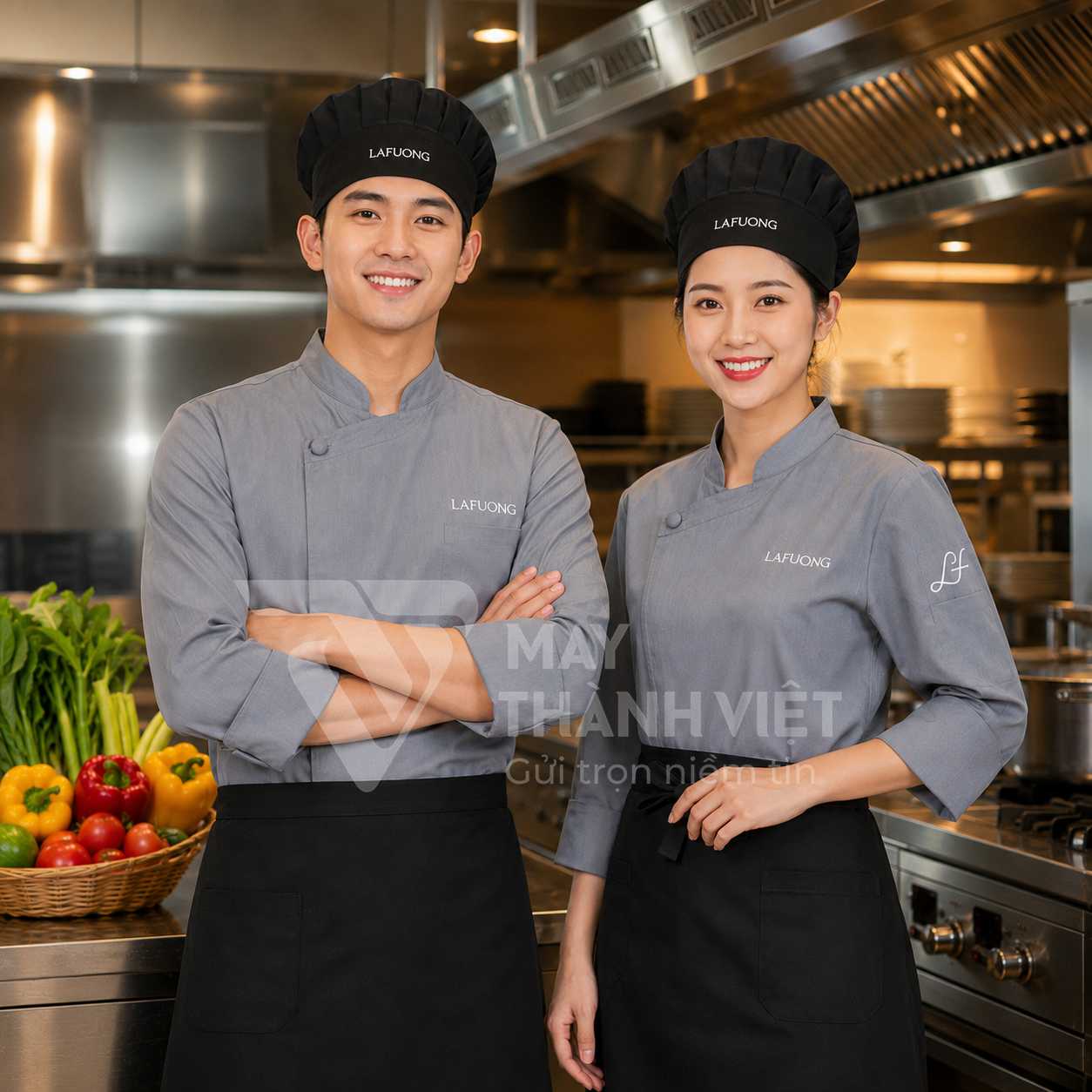 đồng phục nhà bếp dong phuc nha bep
