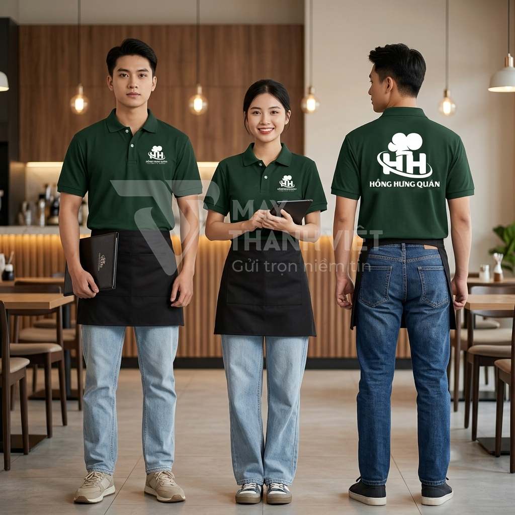 đồng phục nhân viên kfc dong phuc nhan vien kfc