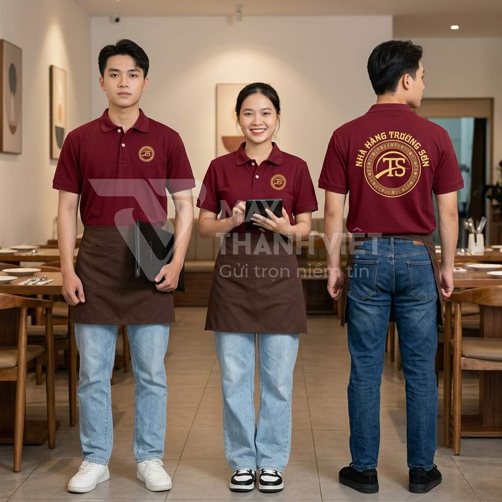in áo đồng phục nhà hàng ở hà đông in ao dong phuc nha hang o ha dong