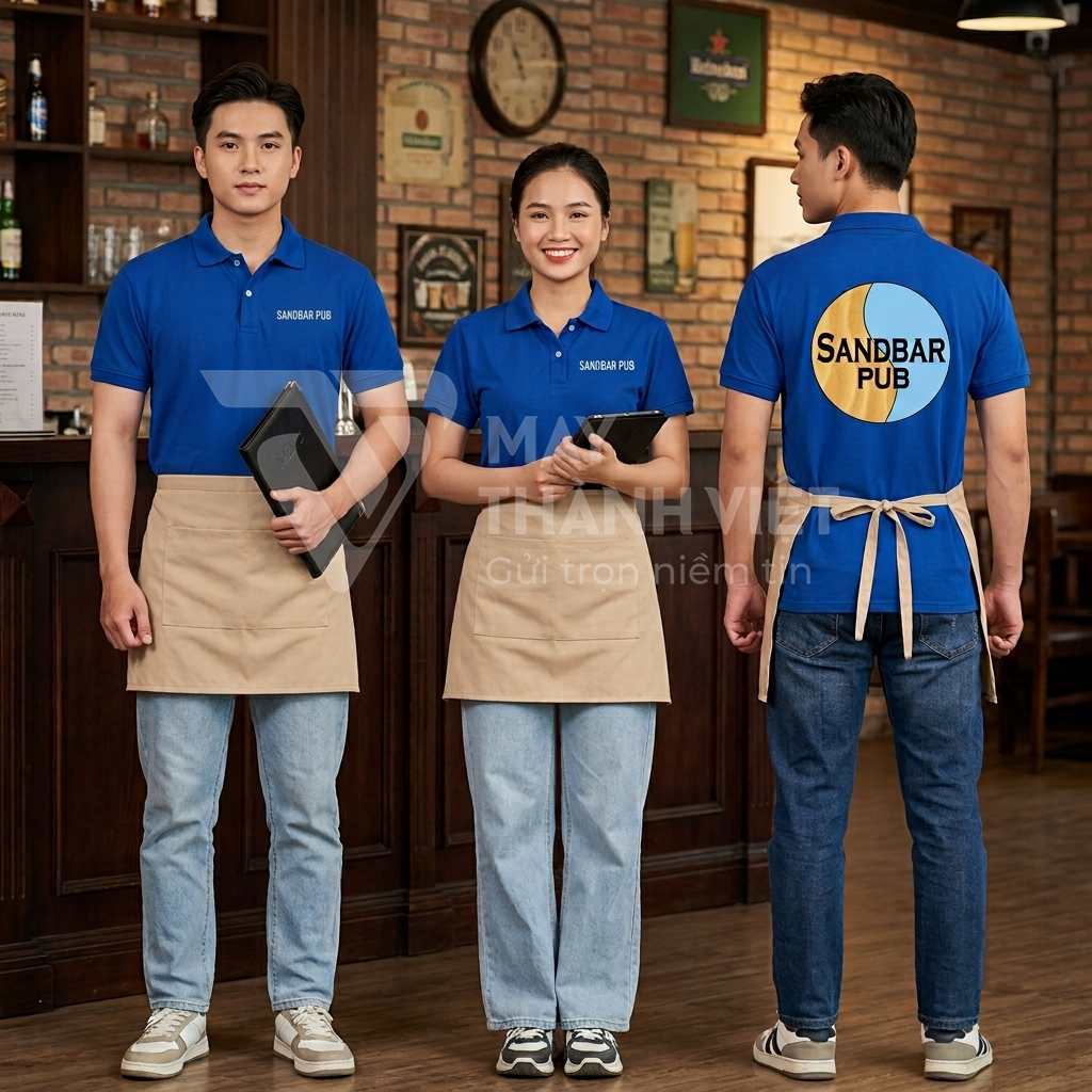 in áo đồng phục nhà hàng ở hải phòng in ao dong phuc nha hang o hai phong