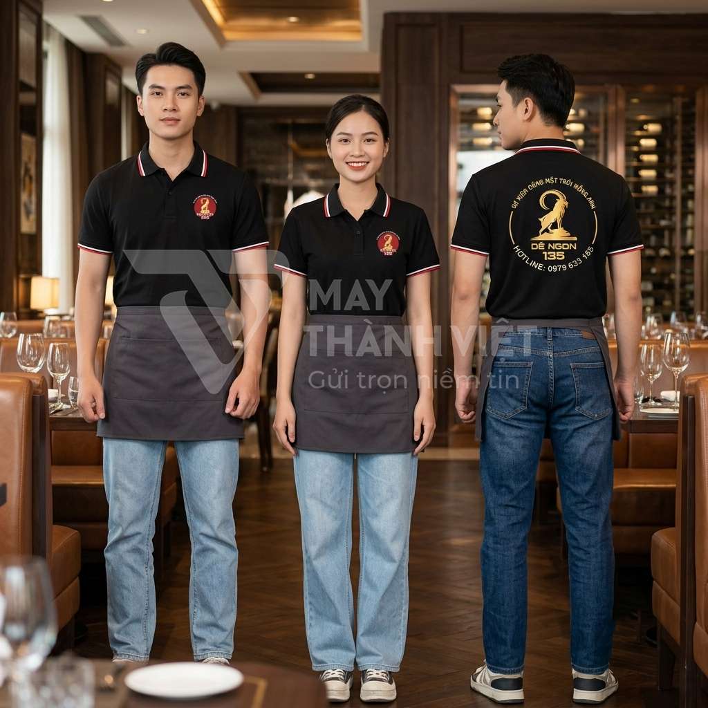 in áo đồng phục nhà hàng ở hcm in ao dong phuc nha hang o hcm