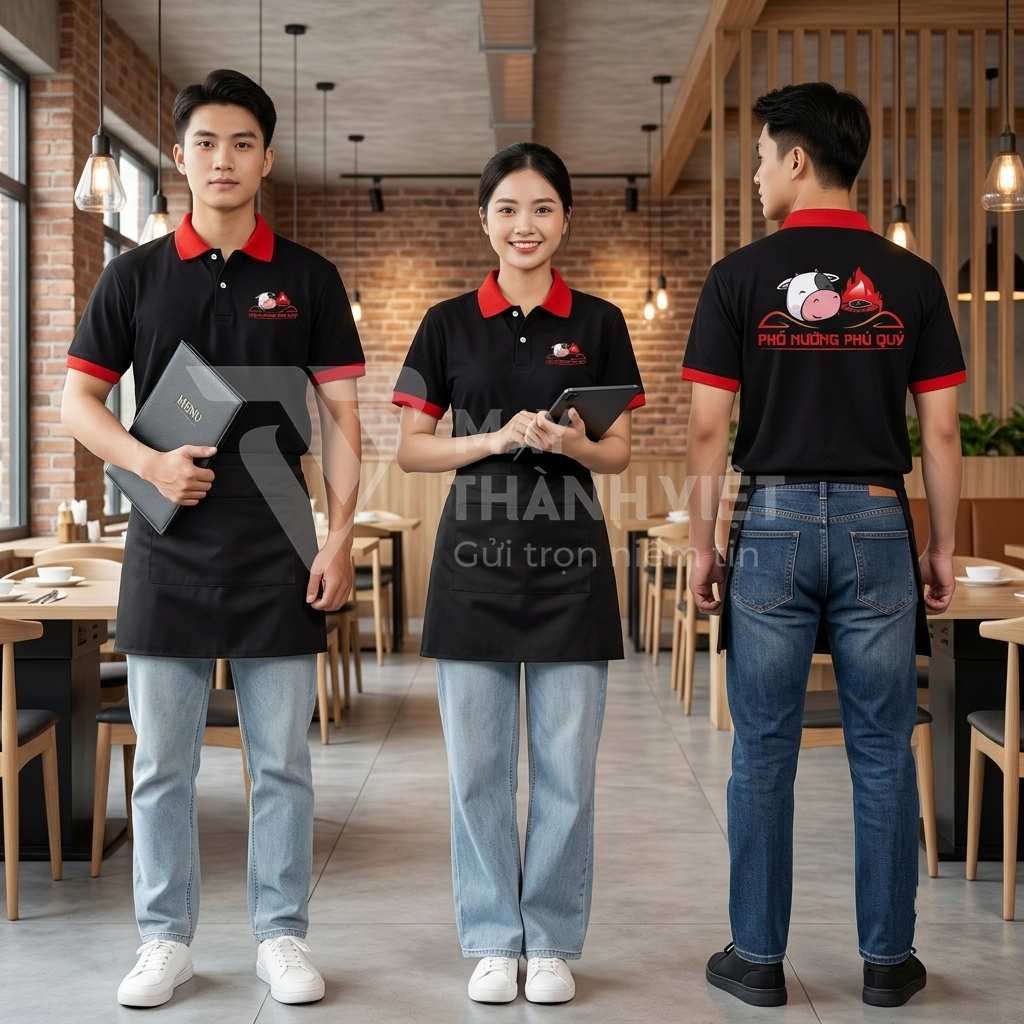 in áo đồng phục nhà hàng ở thanh hóa in ao dong phuc nha hang o thanh hoa