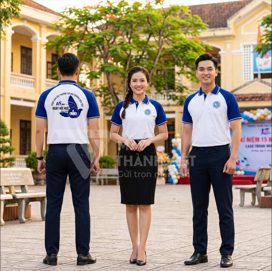 logo in áo họp lớp logo in ao hop lop 2