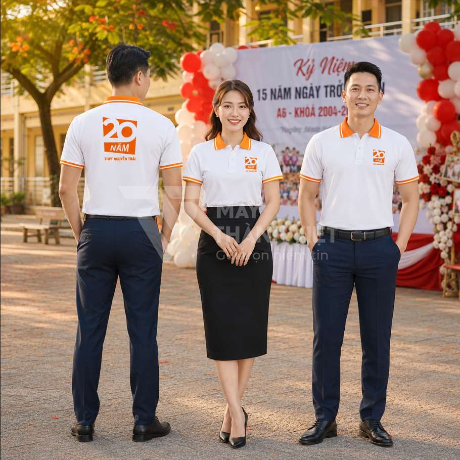 mẫu áo đồng phục họp lớp 20 năm mau ao dong phuc hop lop 20 nam 1