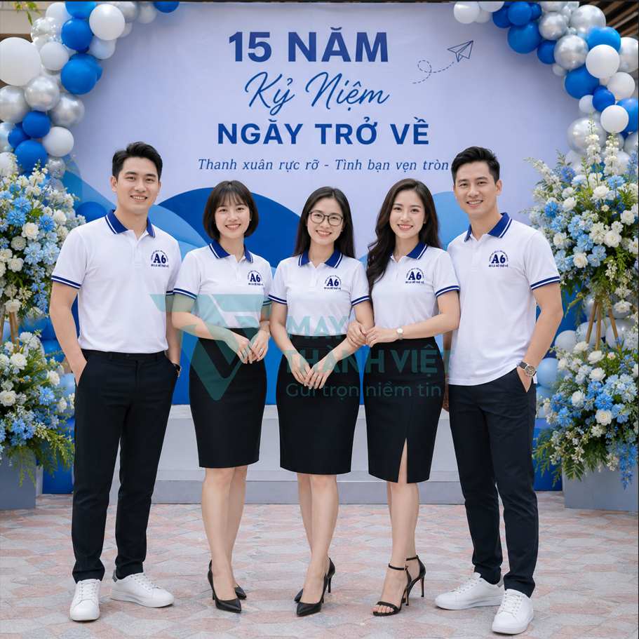 mẫu áo đồng phục họp lớp đẹp mau ao dong phuc hop lop dep