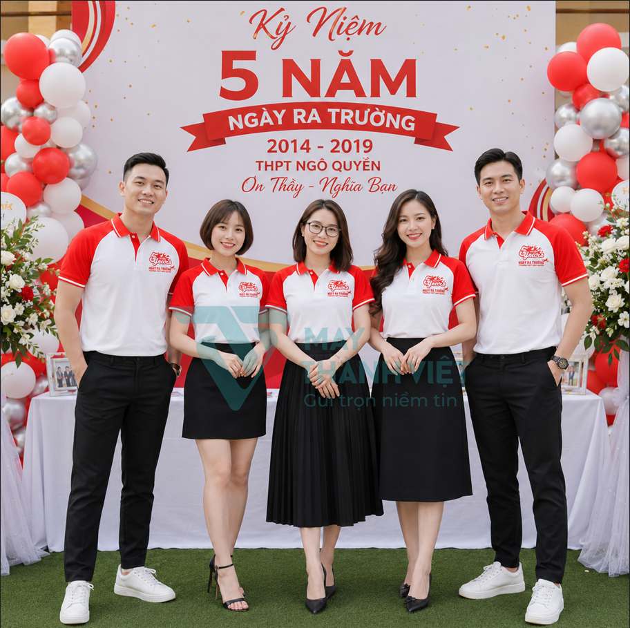 mẫu áo đồng phục kỷ niệm 20 năm ra trường mau ao dong phuc ky niem 20 nam ra truong