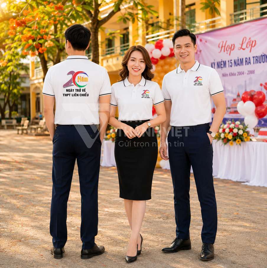 mẫu áo họp lớp mau ao hop lop 1