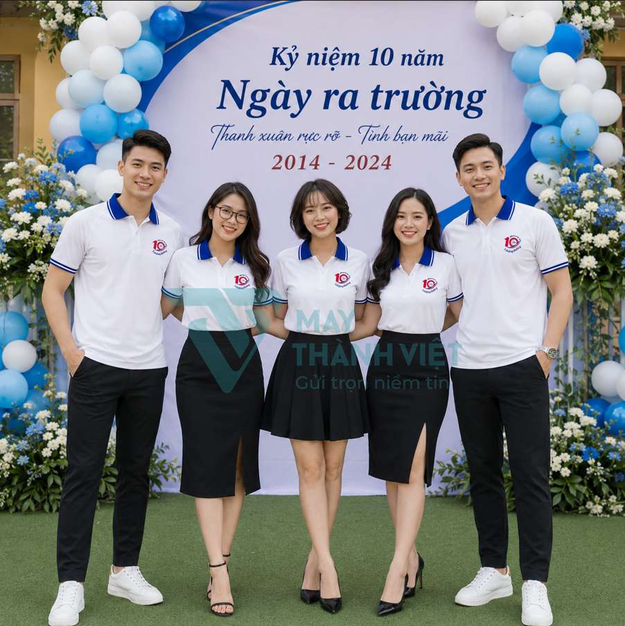 mẫu áo họp lớp đẹp mau ao hop lop dep