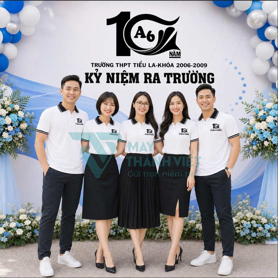 mẫu áo phông đồng phục họp lớp mau ao phong dong phuc hop lop