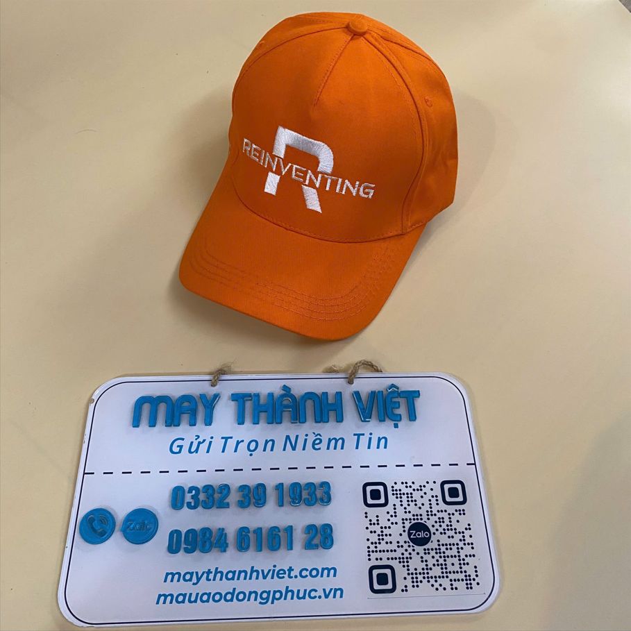 mũ lưỡi trai thêu logo mu luoi trai theu logo