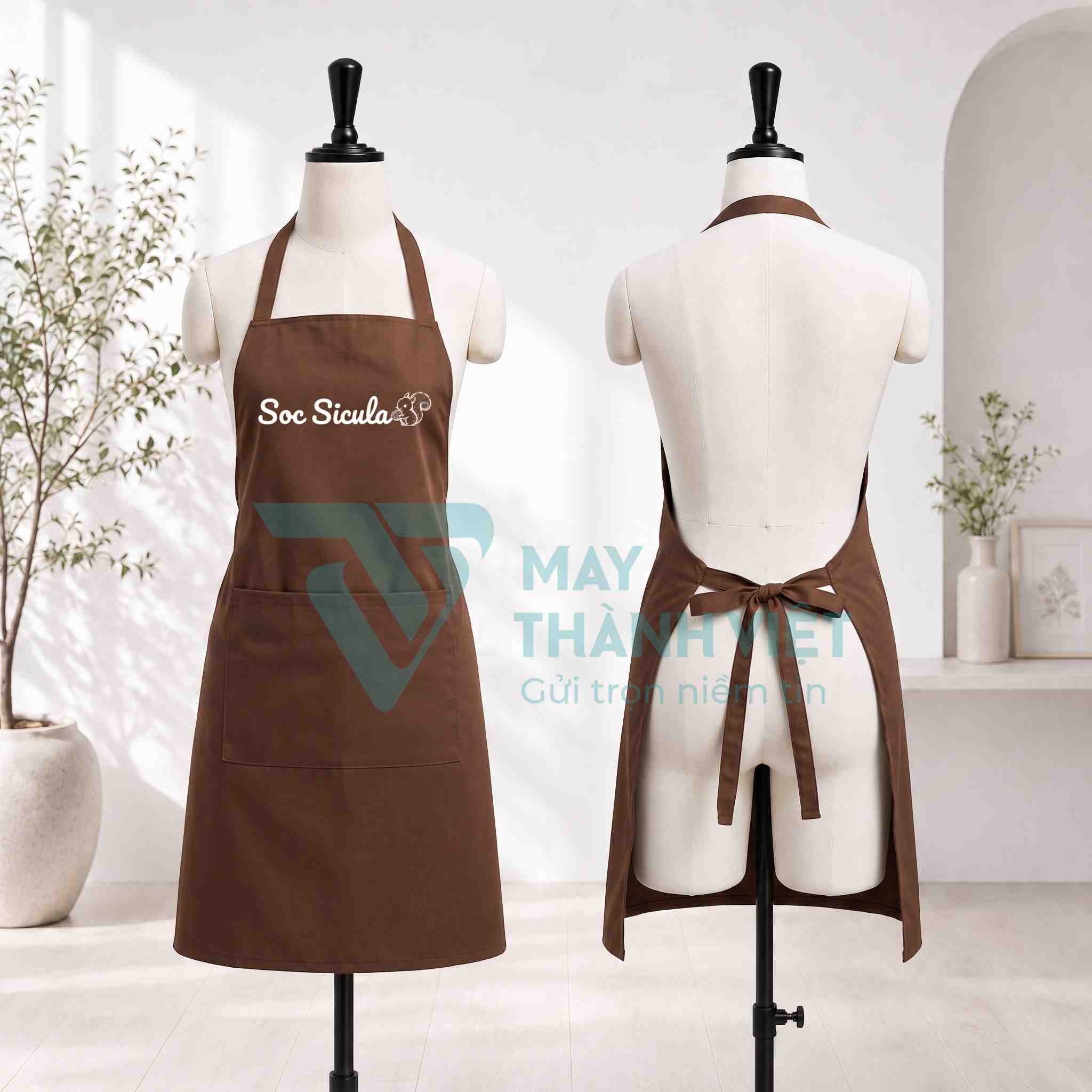 tạp dề bar tap de bar
