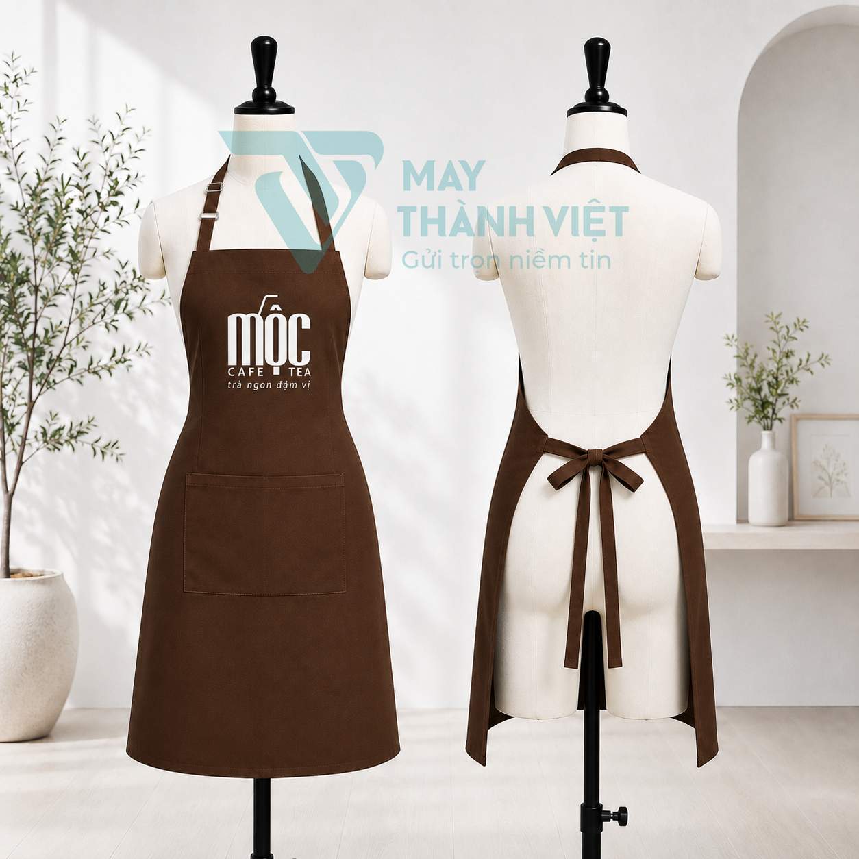 tạp dề coffee tap de coffee