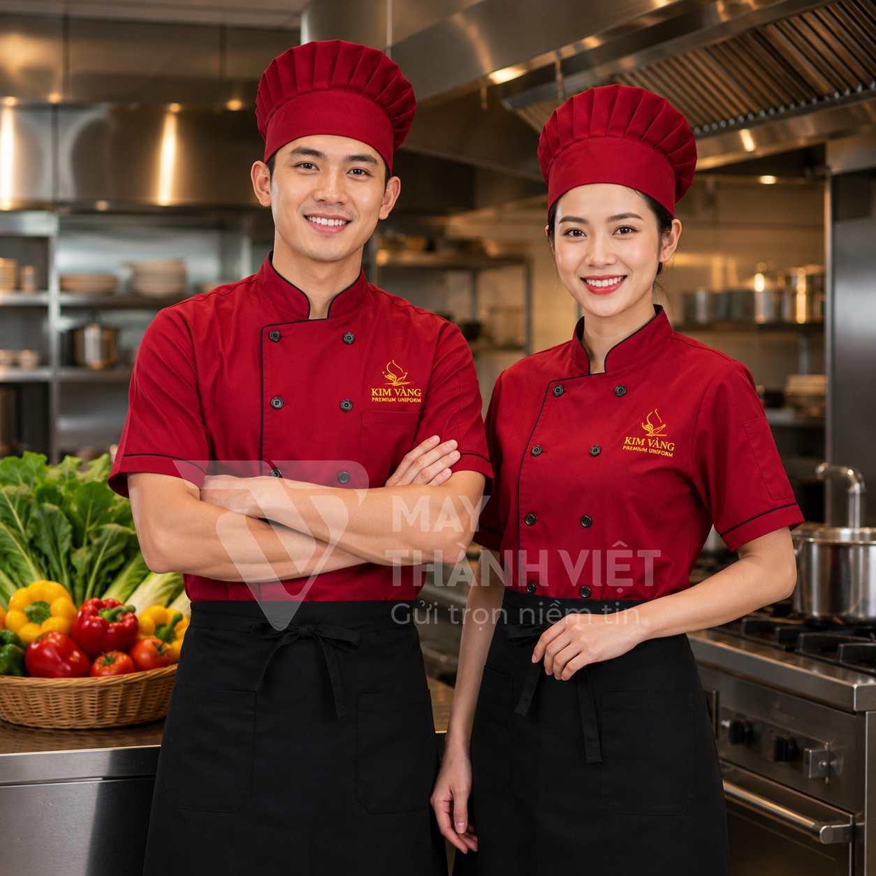 trang phục đầu bếp trang phuc dau bep