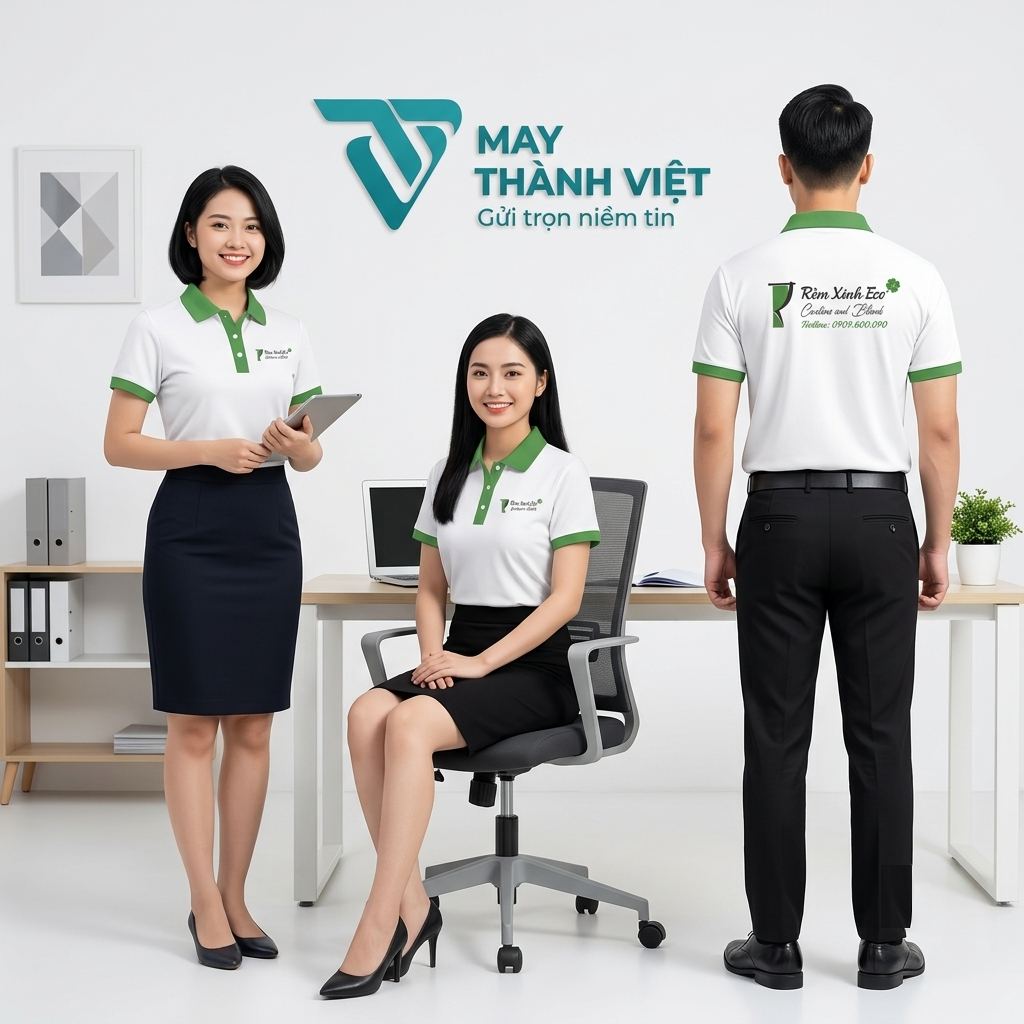 áo đồng phục đẹp cho công ty ao dong phuc dep cho cong ty