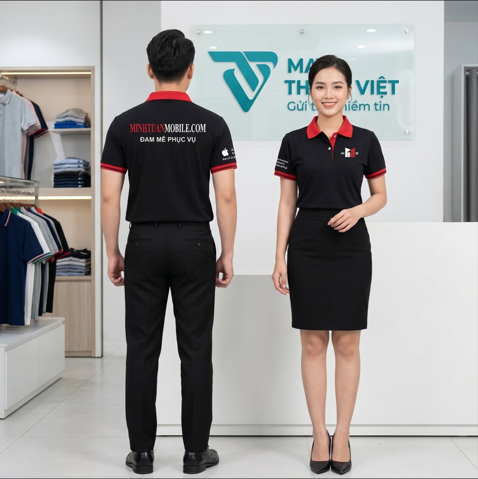 áo đồng phục giá rẻ ao dong phuc gia re