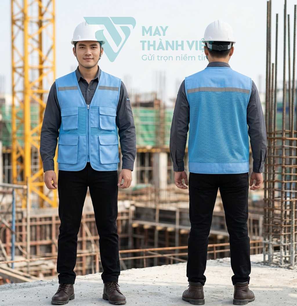 áo gile bảo hộ đẹp ao gile bao ho dep
