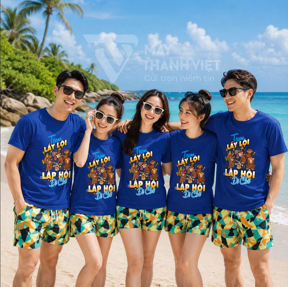 áo team đi biển ao team di bien